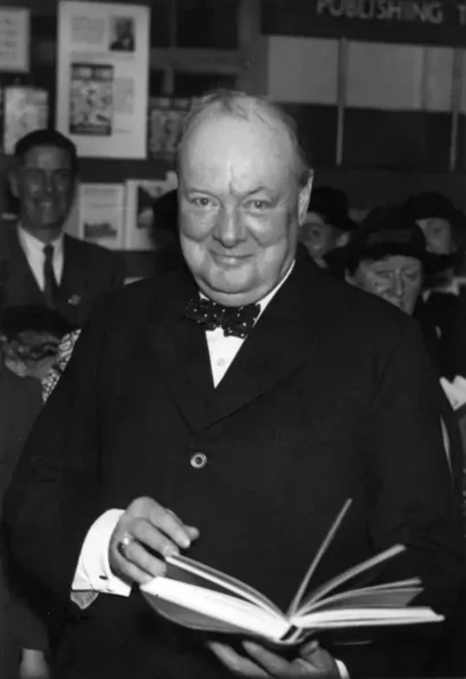 Portrait — Sir Winston Churchill (tall crop)